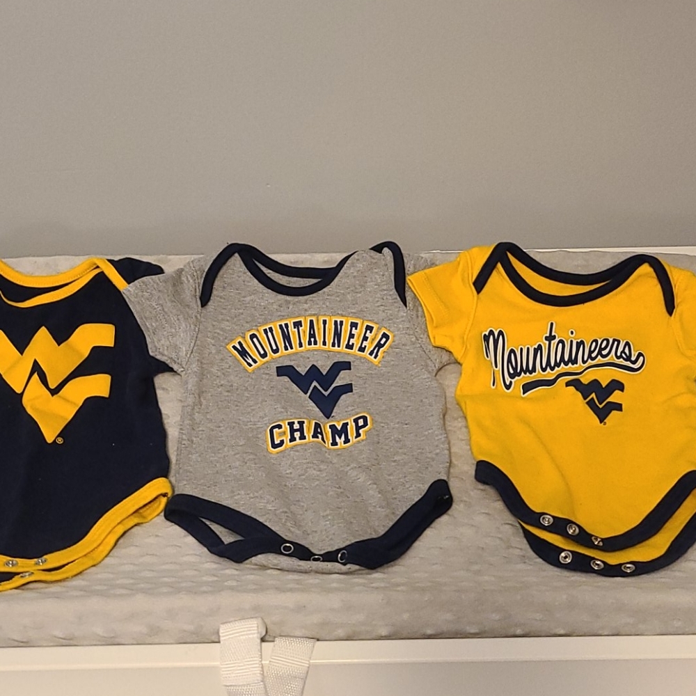WVU onesies